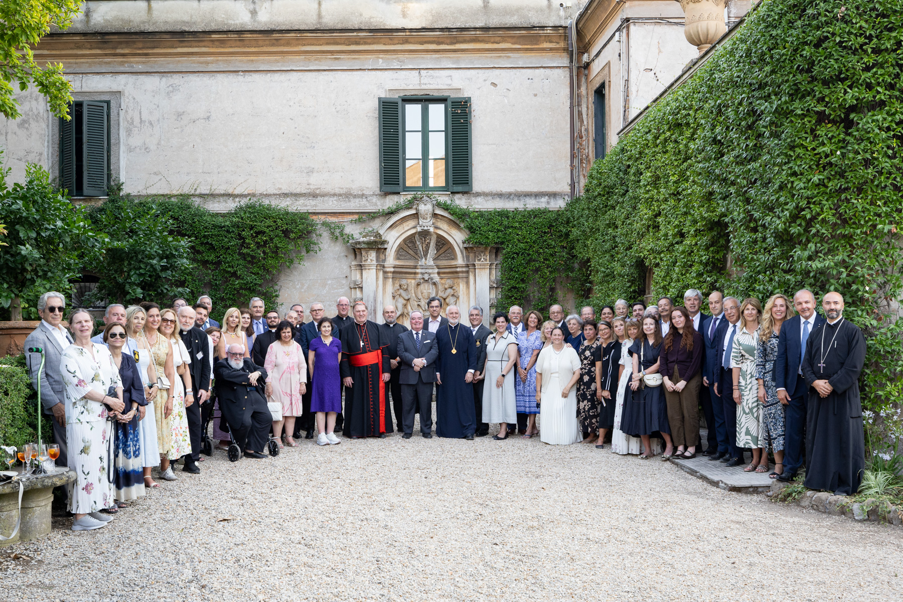 Il pellegrinaggio ortodosso-cattolico degli Stati Uniti fa tappa alla Villa Magistrale