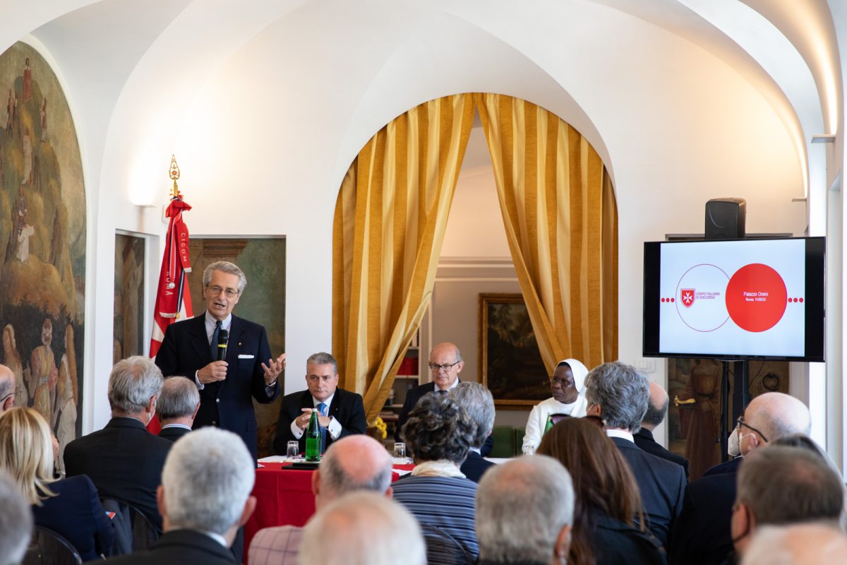 PRESENTATION OF THE ACTIVITIES OF THE ORDER OF MALTA ITALIAN RELIEF CORPS (CISOM)