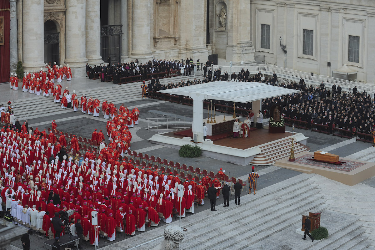 Funeral of Pope Emeritus Benedict XVI celebrated by Pope Francis