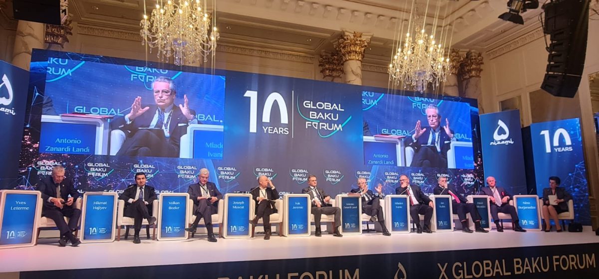 X Global Baku Forum – “Il mondo di oggi: Sfide e Speranze” 9/11 marzo 2023