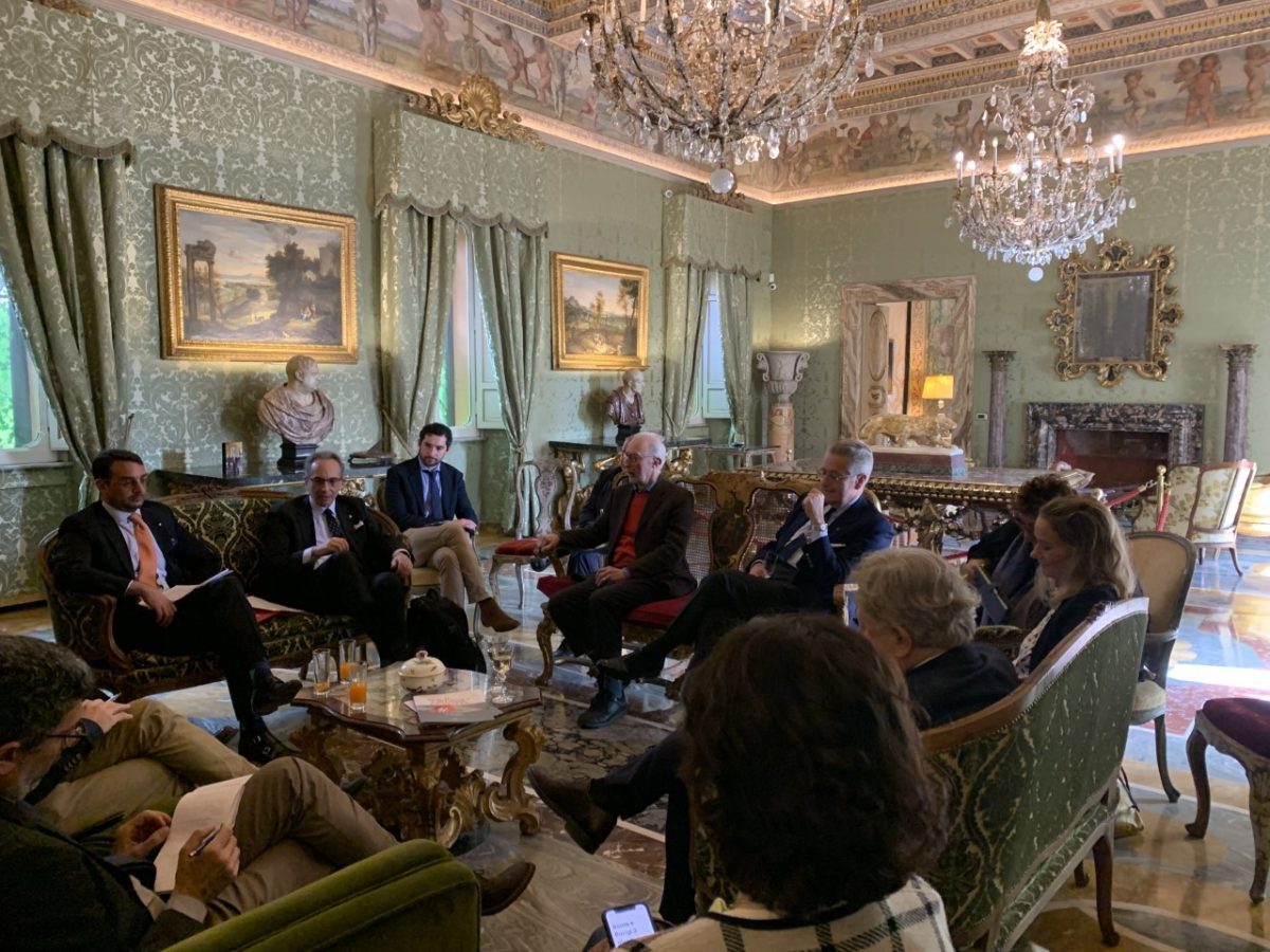 The Order of Malta’s commitment in Ukraine – “Conversation-Lunch” at Palazzo Orsini