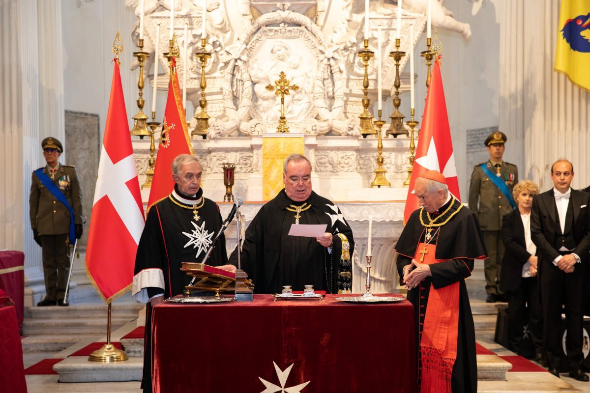 Frà John Dunlap eletto Principe ed 81° Gran Maestro del Sovrano Ordine di Malta