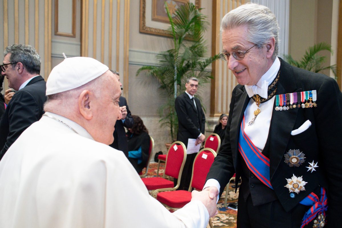 Ceremony of Wishes of the Diplomatic Corps to the Holy Father for the New Year
