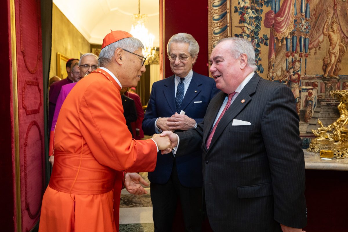 Il Gran Maestro riceve a Casa Litta-Palazzo Orsini una Delegazione di vescovi guidata dall’Arcivescovo di Canterbury