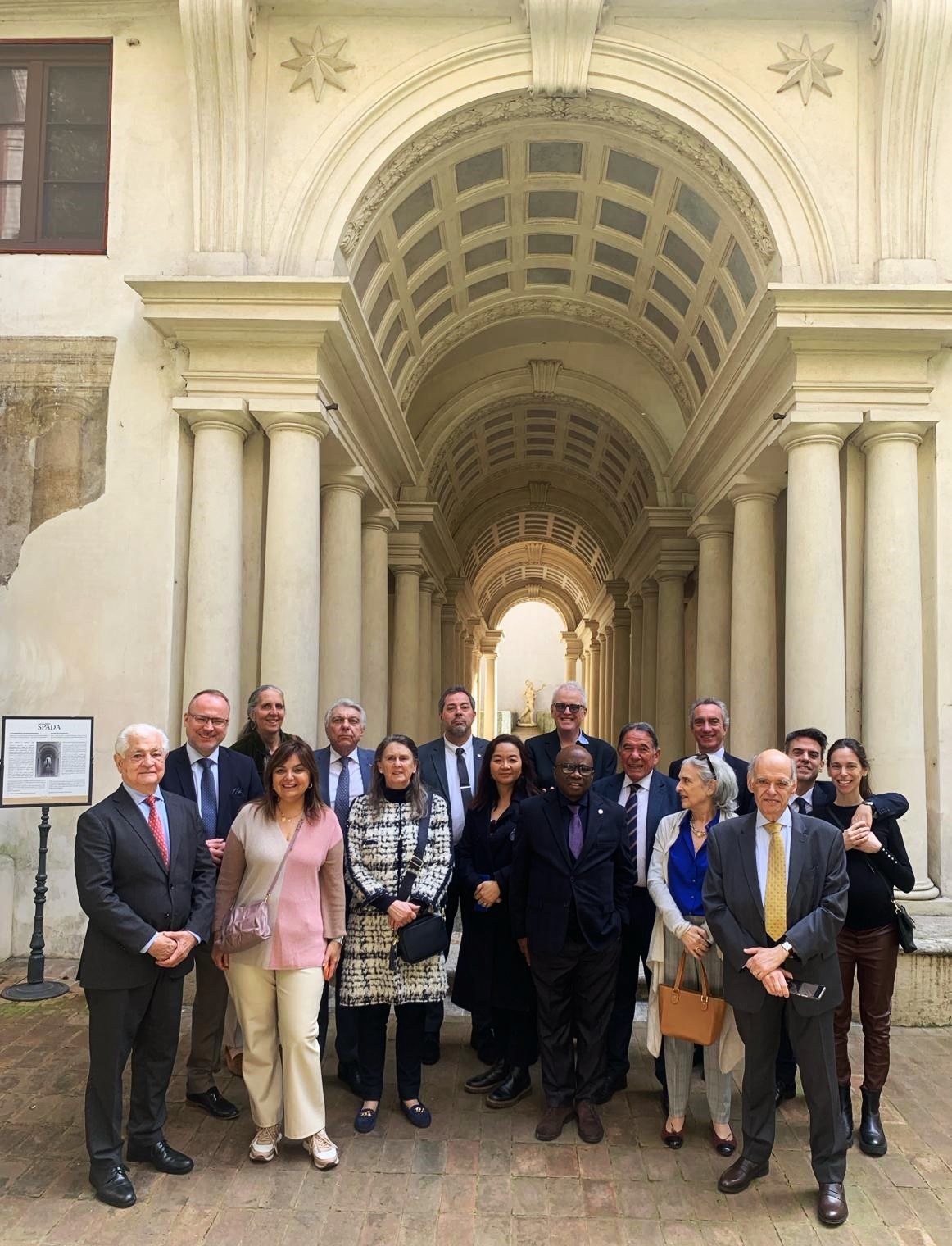 Visit to Palazzo Spada for Heads of Mission accredited to the Holy See and the Quirinale