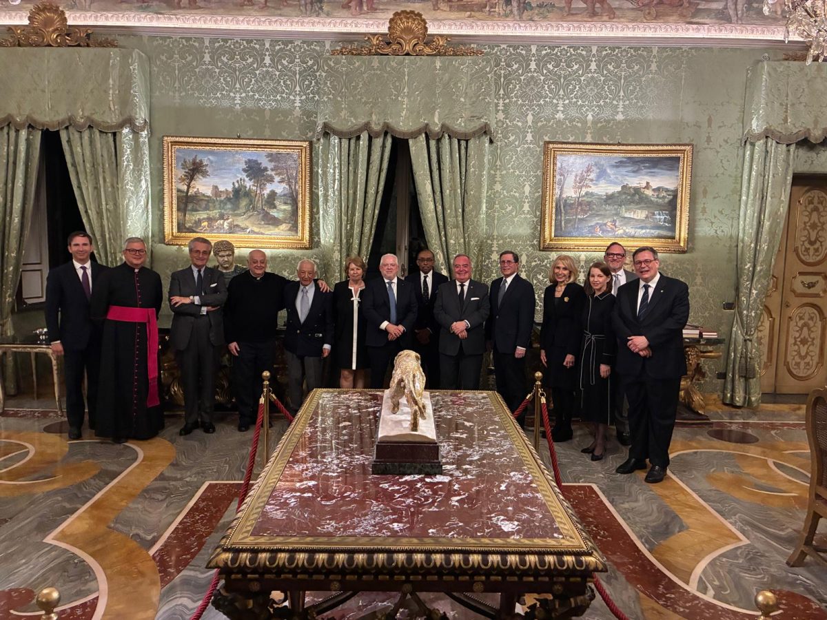 Il Board di ArchCare, NY, in Ambasciata 