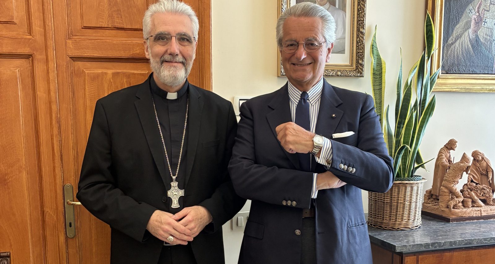 Courtesy visit to the new Almoner of His Holiness