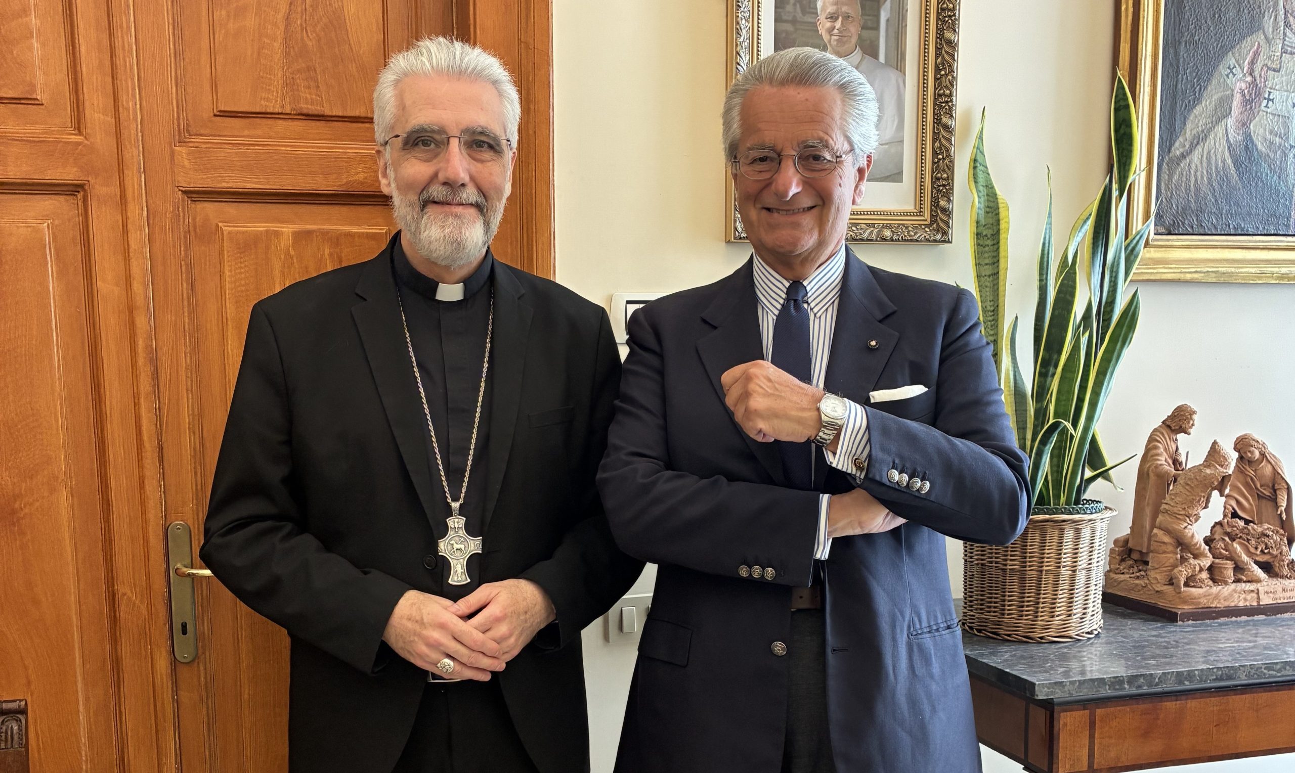 Courtesy visit to the new Almoner of His Holiness